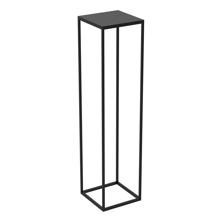 Virágállvány 100x24 cm fekete