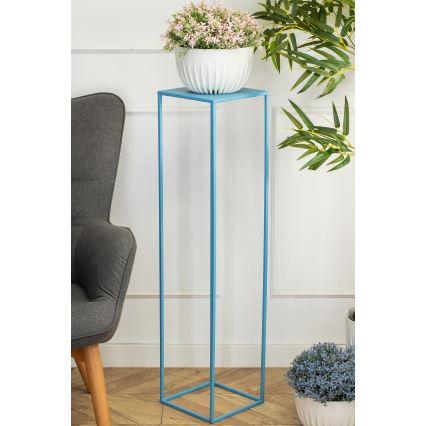 Virágállvány 100x24 cm kék