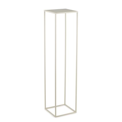 Virágállvány 100x24 cm krémes