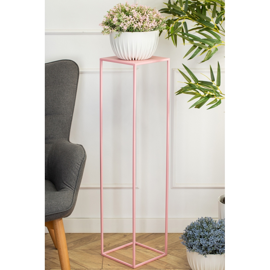 Virágállvány 100x24 cm rózsaszín