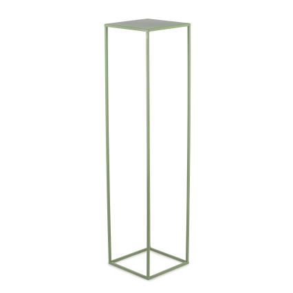 Virágállvány 100x24 cm sötétzöld