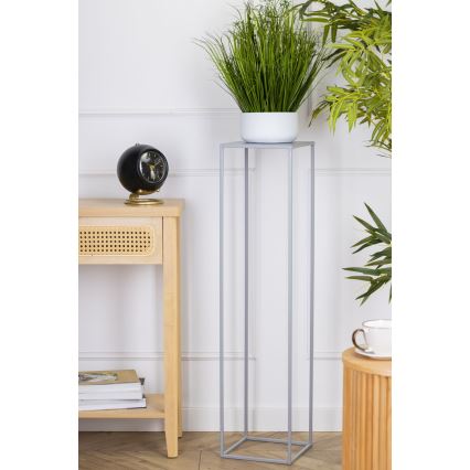 Virágállvány 100x24 cm szürke