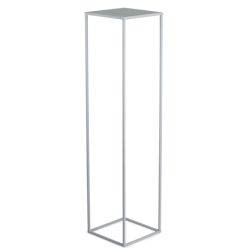 Virágállvány 100x24 cm szürke