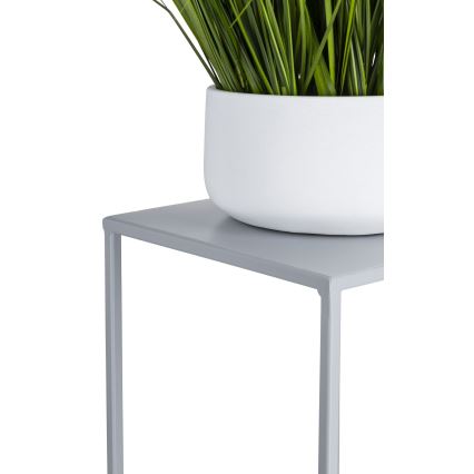 Virágállvány 100x24 cm szürke