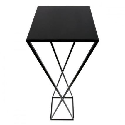 Virágállvány 100x24 fekete