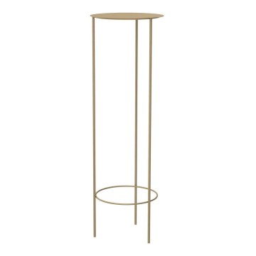 Virágállvány 100x32 cm arany színben