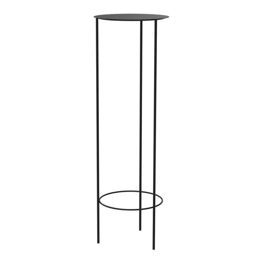 Virágállvány 100x32 cm fekete