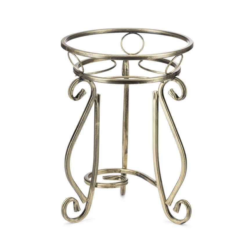 Virágállvány 37x29 cm arany