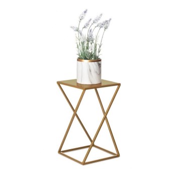 Virágállvány 40x24 cm arany színben