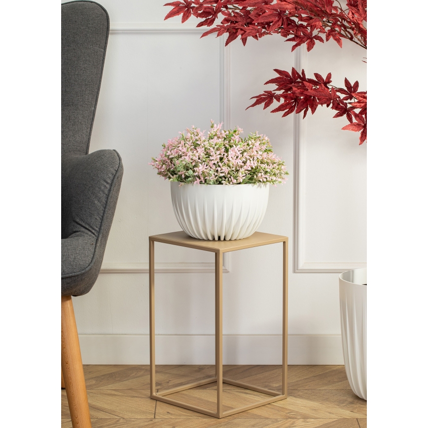 Virágállvány 40x24 cm bézs