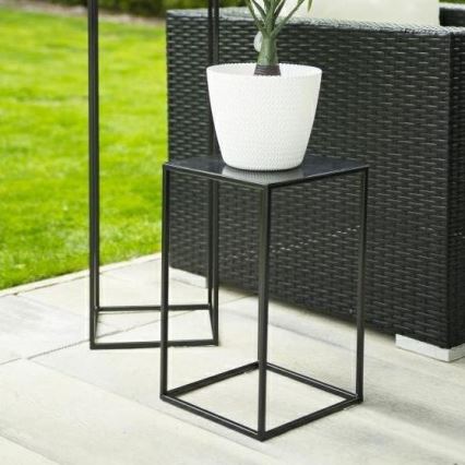 Virágállvány 40x24 cm fekete