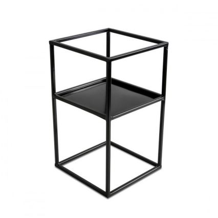 Virágállvány 40x24 fekete