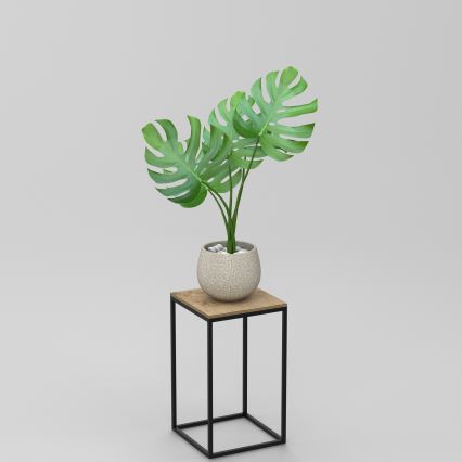 Virágállvány 40x24 cm fekete