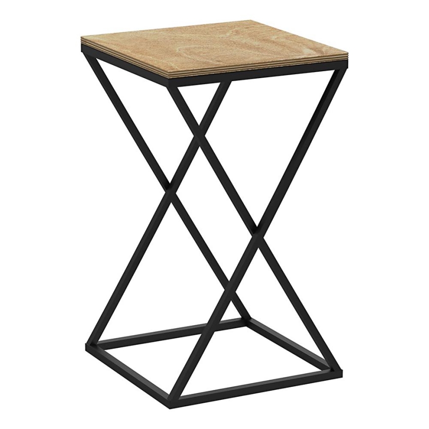 Virágállvány 40x24 cm fekete