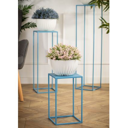 Virágállvány 40x24 cm kék