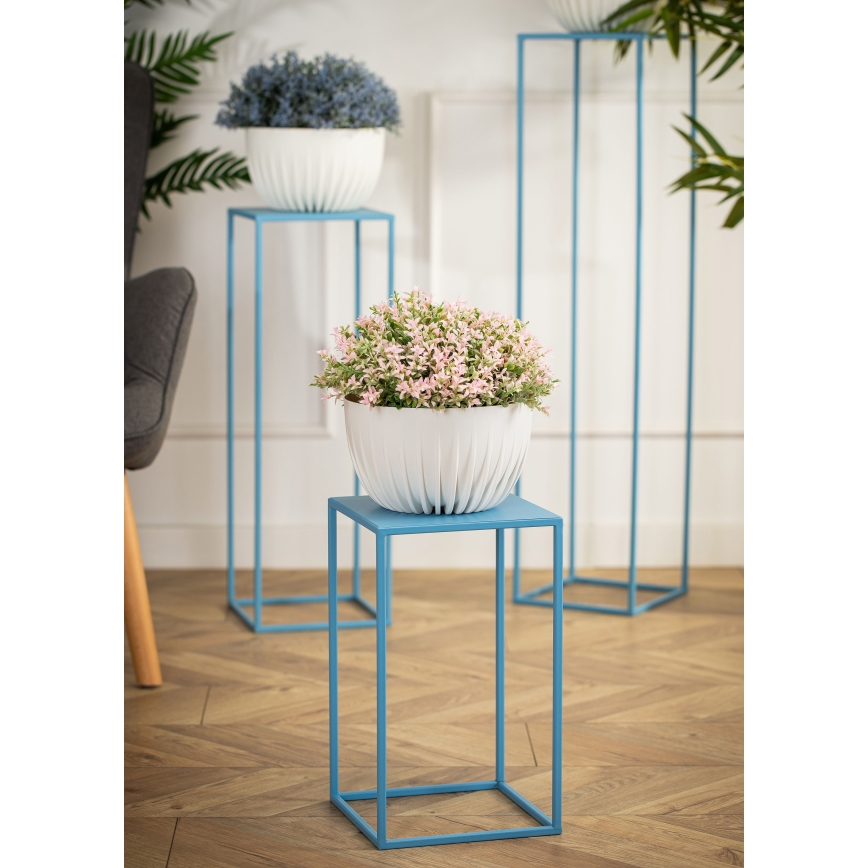 Virágállvány 40x24 cm kék