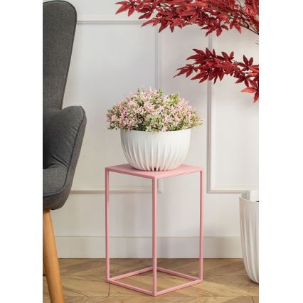 Virágállvány 40x24 cm rózsaszín