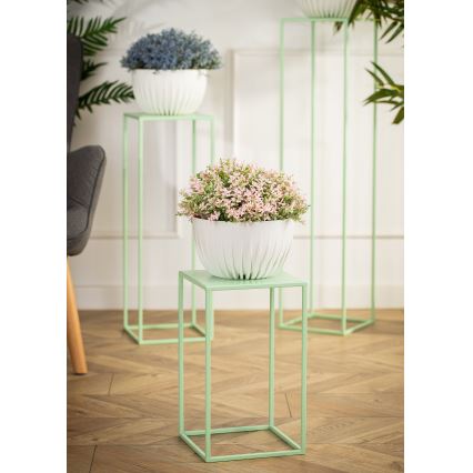 Virágállvány 40x24 cm világoszöld