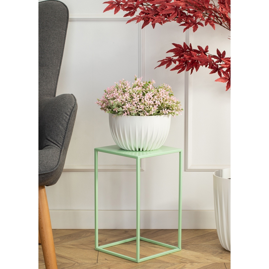 Virágállvány 40x24 cm világoszöld