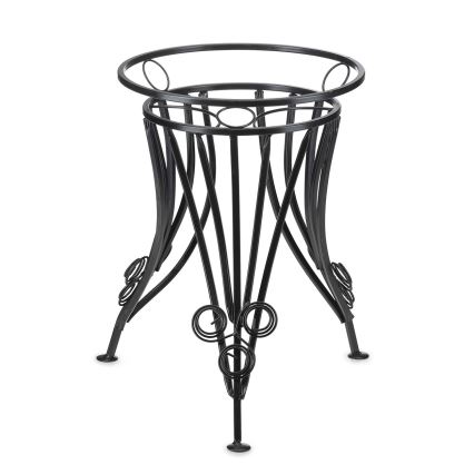 Virágállvány 47x43 cm fekete