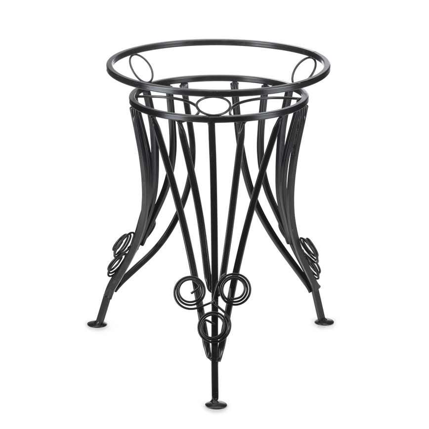 Virágállvány 47x43 cm fekete