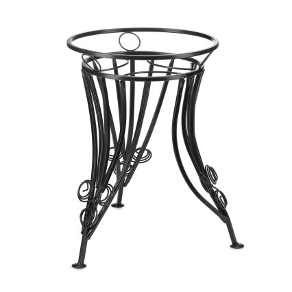 Virágállvány 47x43 cm fekete