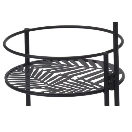 Virágállvány 49,5x64 cm fekete