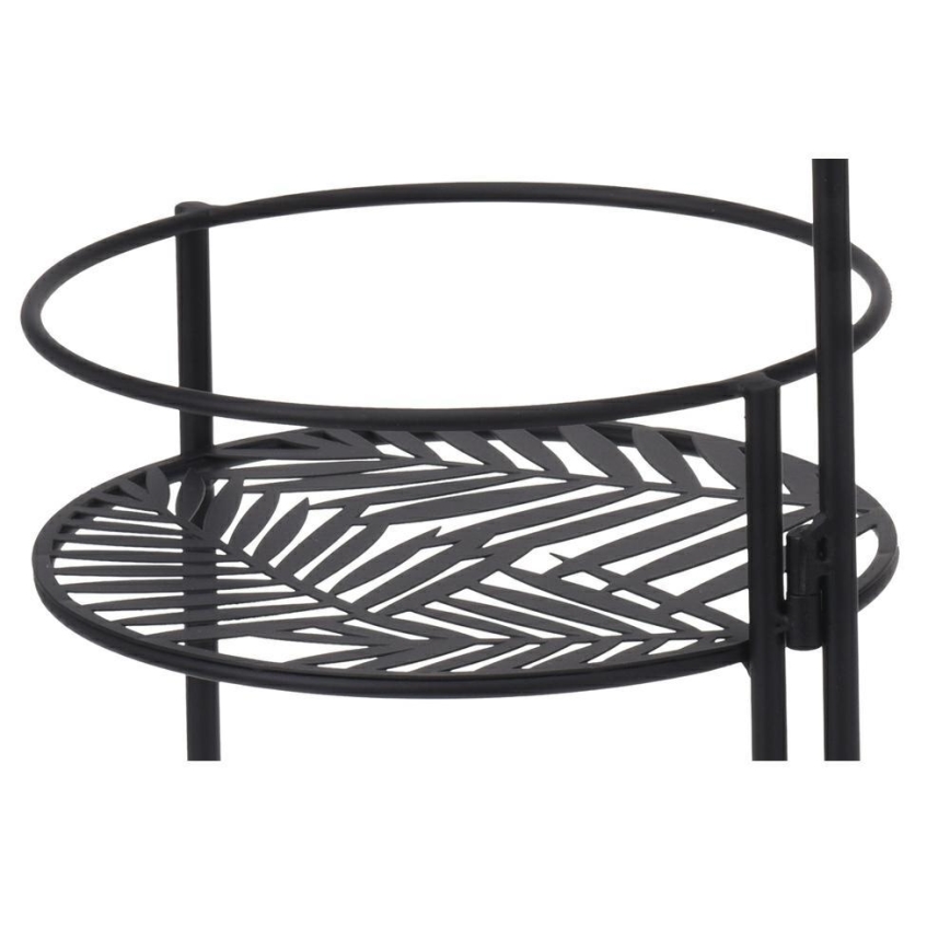 Virágállvány 49,5x64 cm fekete