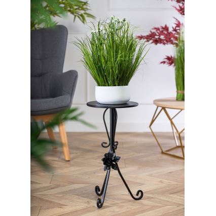 Virágállvány 55x33 cm fekete