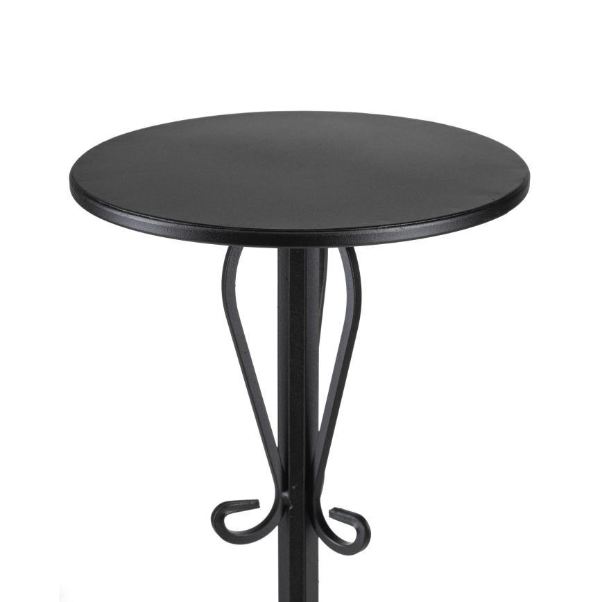 Virágállvány 55x33 cm fekete