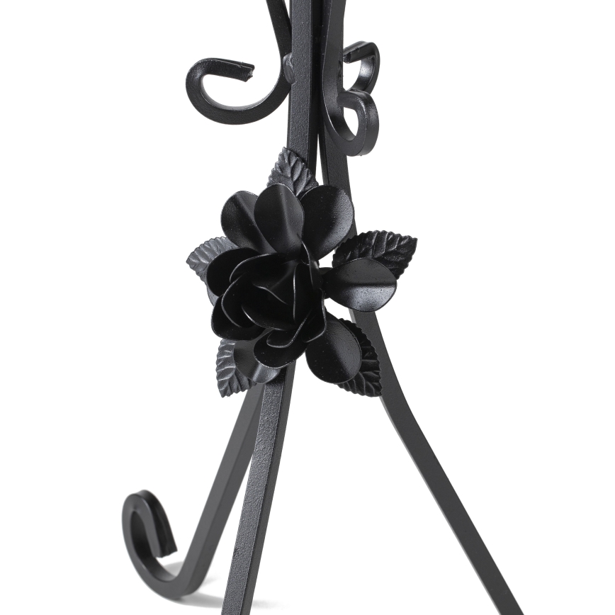 Virágállvány 55x33 cm fekete