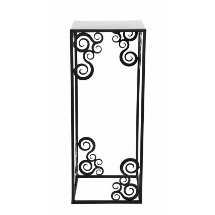Virágállvány 60x24 cm fekete