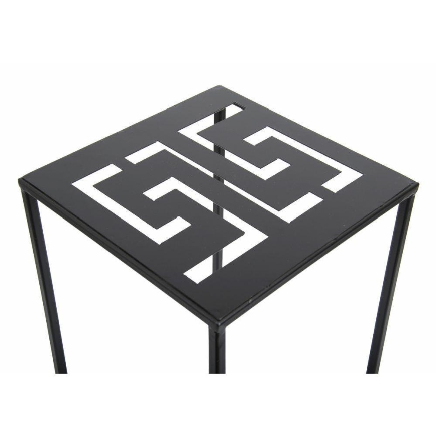 Virágállvány 60x24 cm fekete