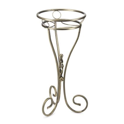 Virágállvány 60x28 cm arany