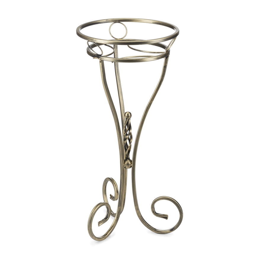 Virágállvány 60x28 cm arany