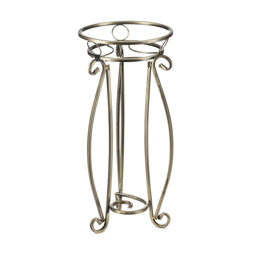 Virágállvány 62x28 cm arany