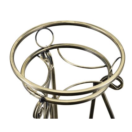 Virágállvány 62x28 cm arany