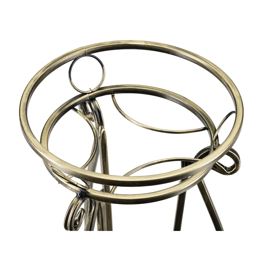 Virágállvány 62x28 cm arany