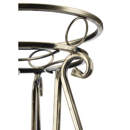 Virágállvány 62x28 cm arany