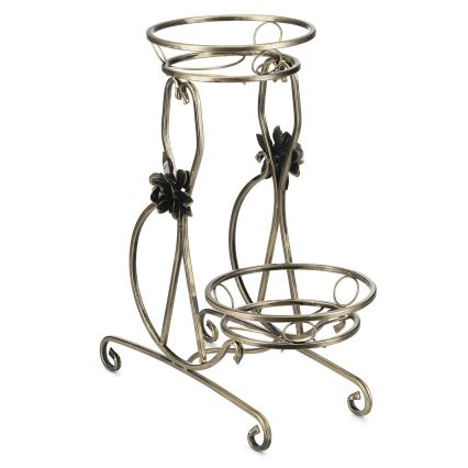 Virágállvány 64x54 cm arany