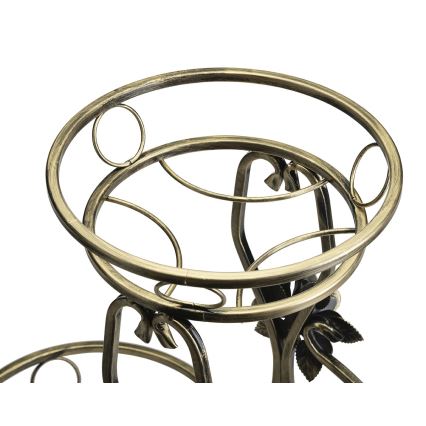 Virágállvány 64x54 cm arany