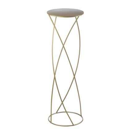 Virágállvány 70x22,5 cm arany színben