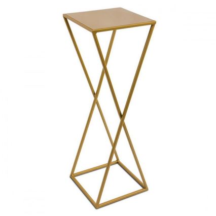 Virágállvány 70x24 arany