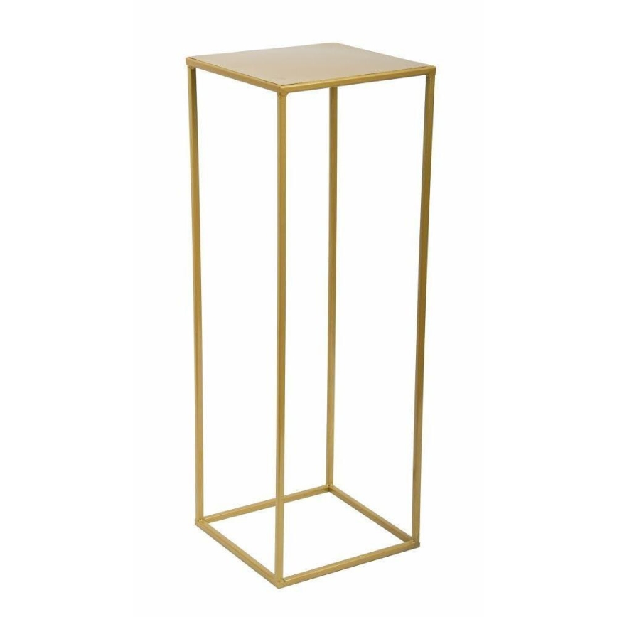 Virágállvány 70x24 cm arany színben