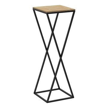 Virágállvány 70x24 cm fekete