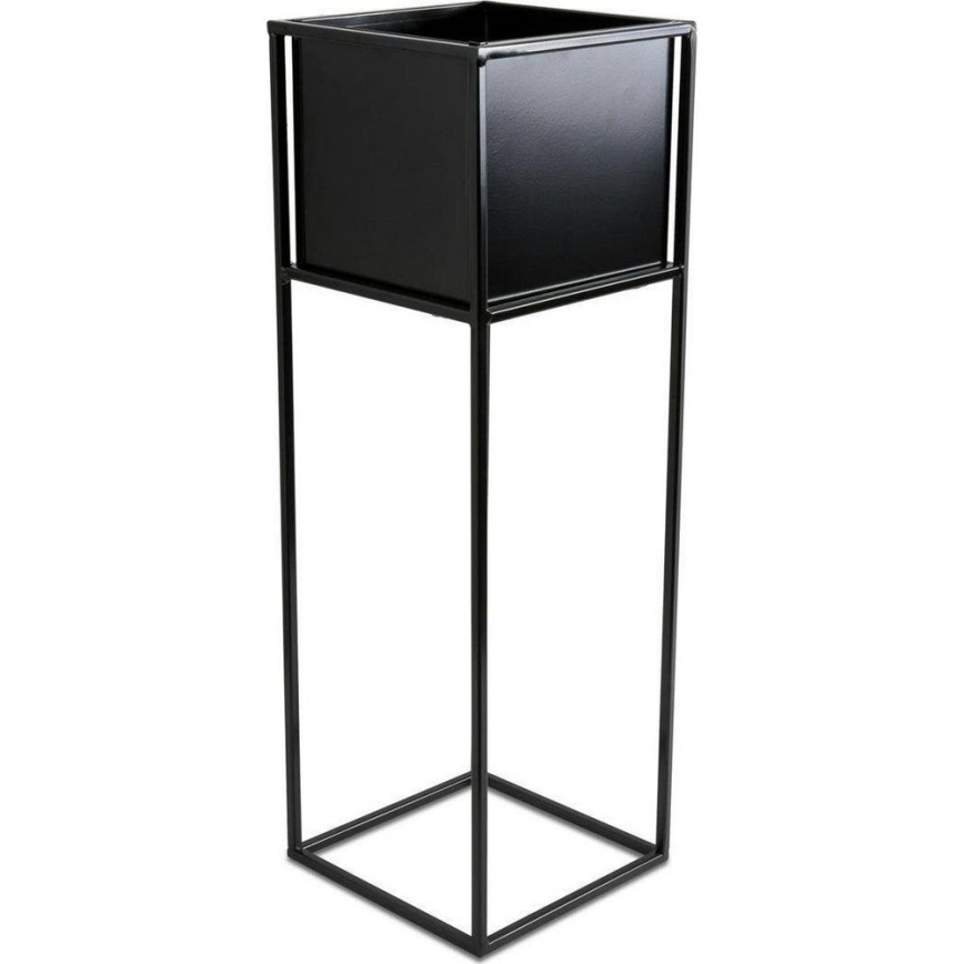 Virágállvány 70x24 cm fekete