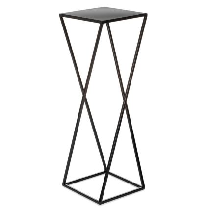 Virágállvány 70x24 cm fekete