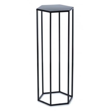 Virágállvány 70x24 cm fekete