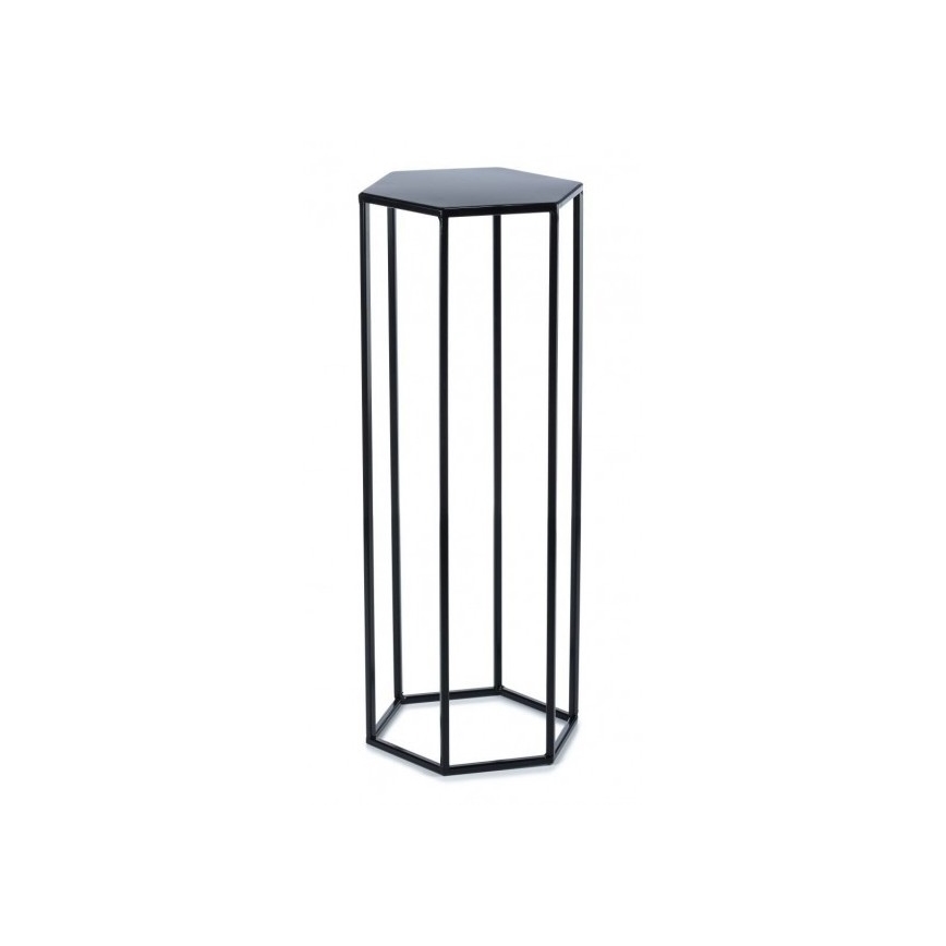 Virágállvány 70x24 cm fekete