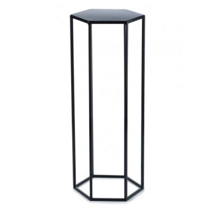 Virágállvány 70x24 cm fekete